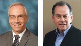 L - R, Bill Ryczek and John Gordon